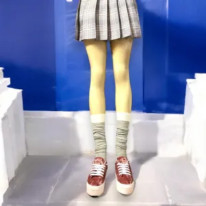 Pink Velvet Lace Up Platform Sneakers