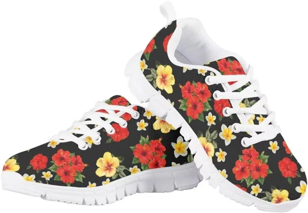 Pinupub Kids Lace-up Sneakers Novelty Print Running Walking Basketball Casual Tennis Sports Shoes