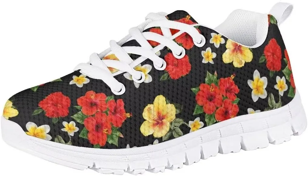 Pinupub Kids Lace-up Sneakers Novelty Print Running Walking Basketball Casual Tennis Sports Shoes
