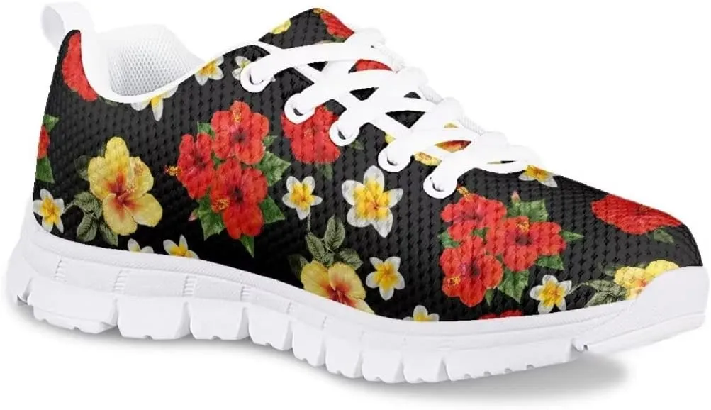 Pinupub Kids Lace-up Sneakers Novelty Print Running Walking Basketball Casual Tennis Sports Shoes