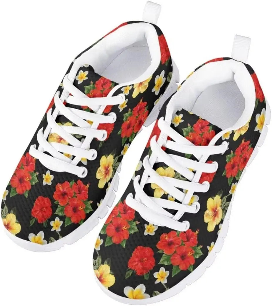Pinupub Kids Lace-up Sneakers Novelty Print Running Walking Basketball Casual Tennis Sports Shoes