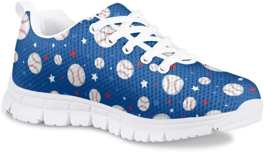 Pinupub Kids Running Shoe for Boys Girls Lace-up Running Tennis Sneakers Casual Sports Shoes