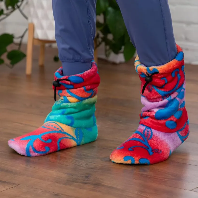Plush Indoor Booties - Cozy Comfort for Every Step