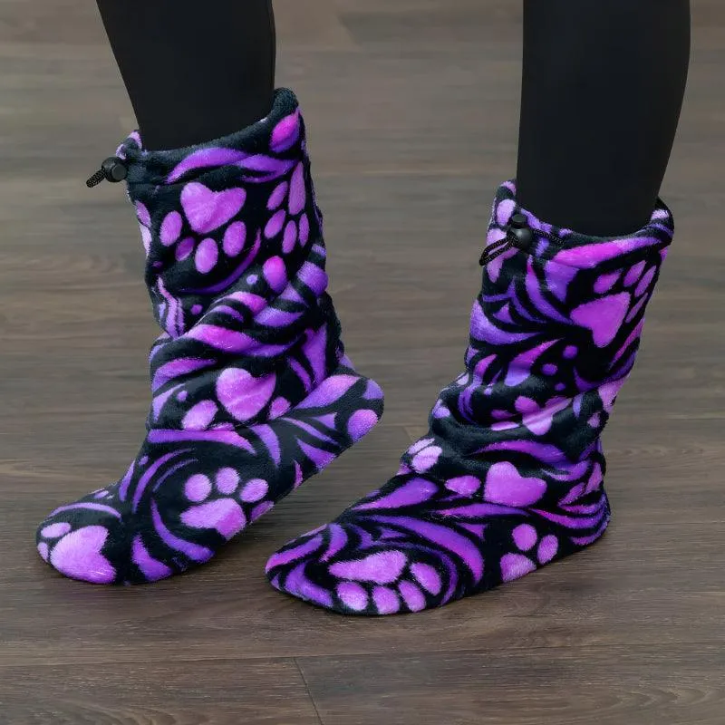 Plush Indoor Booties - Cozy Comfort for Every Step