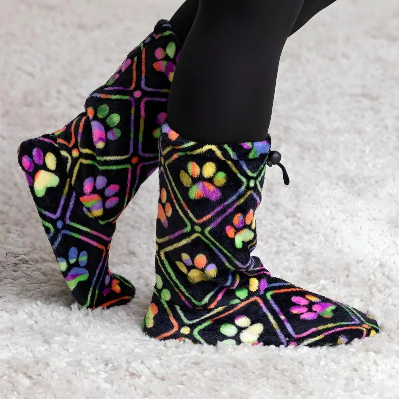 Plush Indoor Booties - Cozy Comfort for Every Step