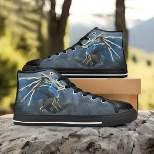 Pokemon Xerneas Shoes High Top Sneakers for Kids and Adults
