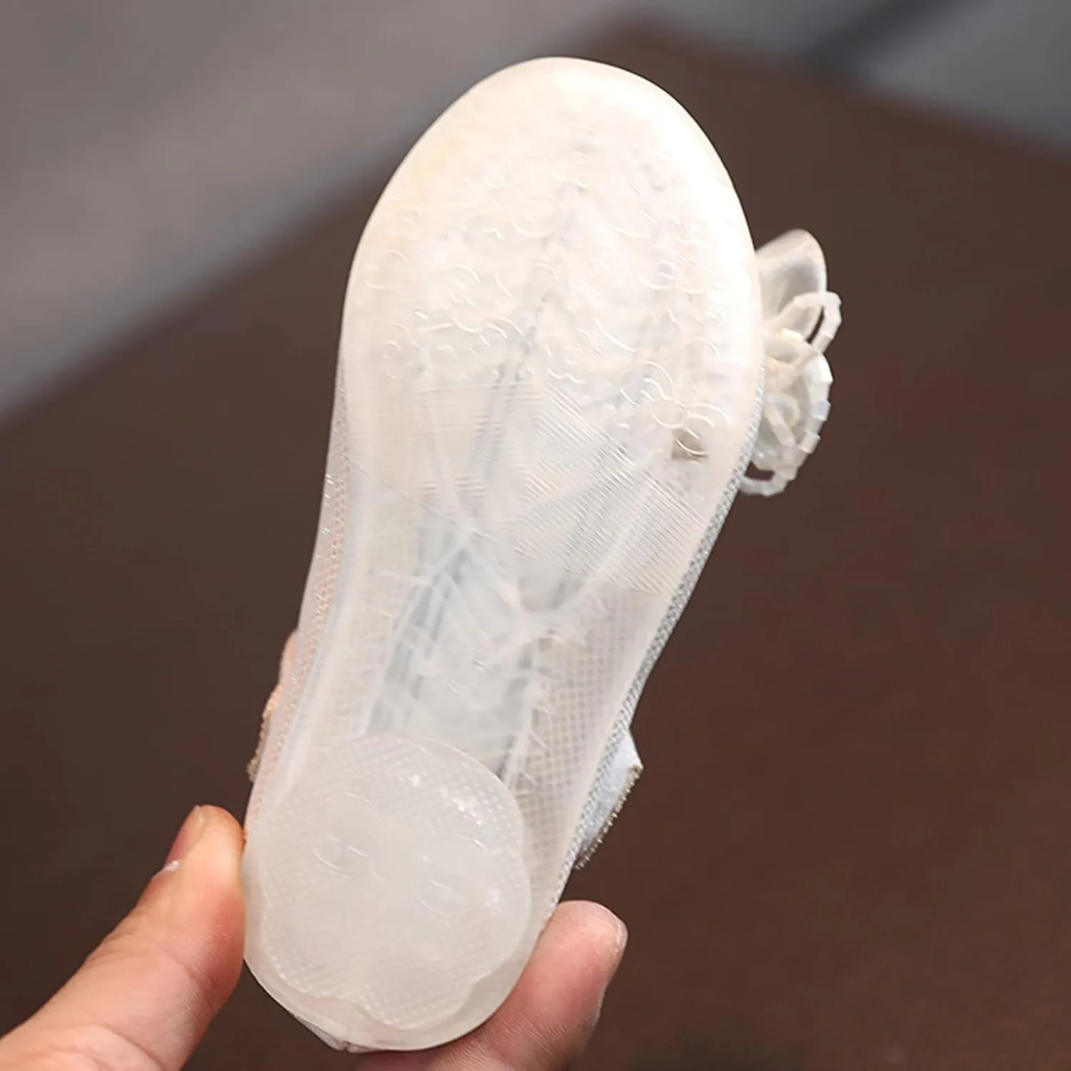 Protective Sandals Toddler Girl Girls Sandals Children Shoes Pearl Flower Princess Shoes Slides Shoes Toddlers