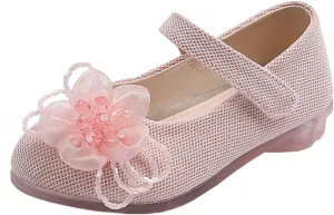 Protective Sandals Toddler Girl Girls Sandals Children Shoes Pearl Flower Princess Shoes Slides Shoes Toddlers