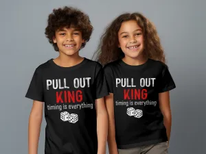 Pull Out King Timing is Everything Gaming T-Shirt