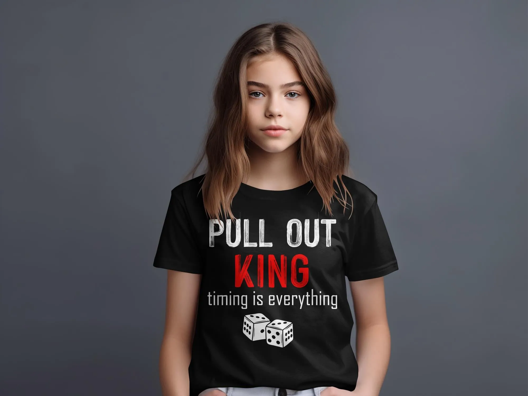 Pull Out King Timing is Everything Gaming T-Shirt
