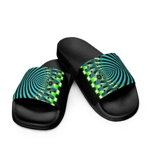 "Happy Stripes" Collection - Women's Slides