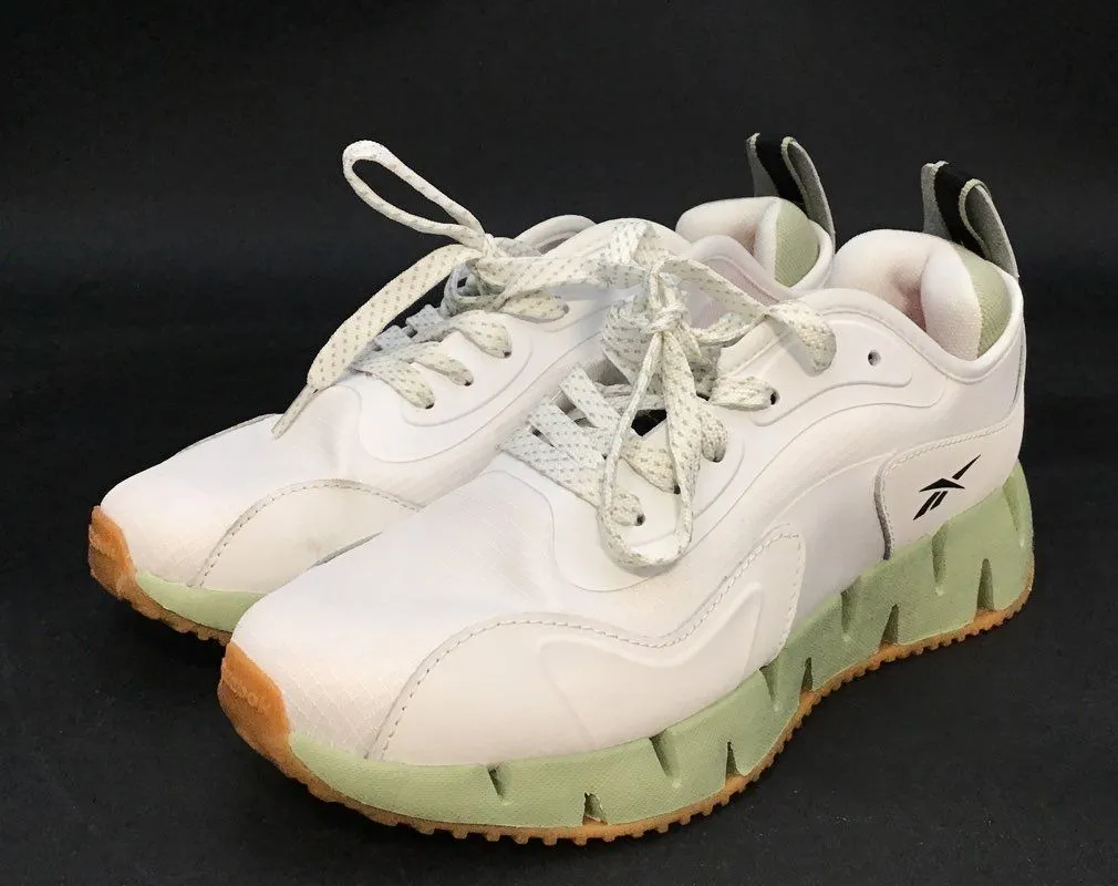 Reebok Women's Zig Dynamica 4 30106WWKV White Athletic Shoes - Size 8