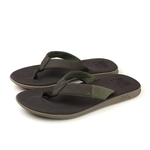 Reef Slammed Rover Sandal-Brown/Olive