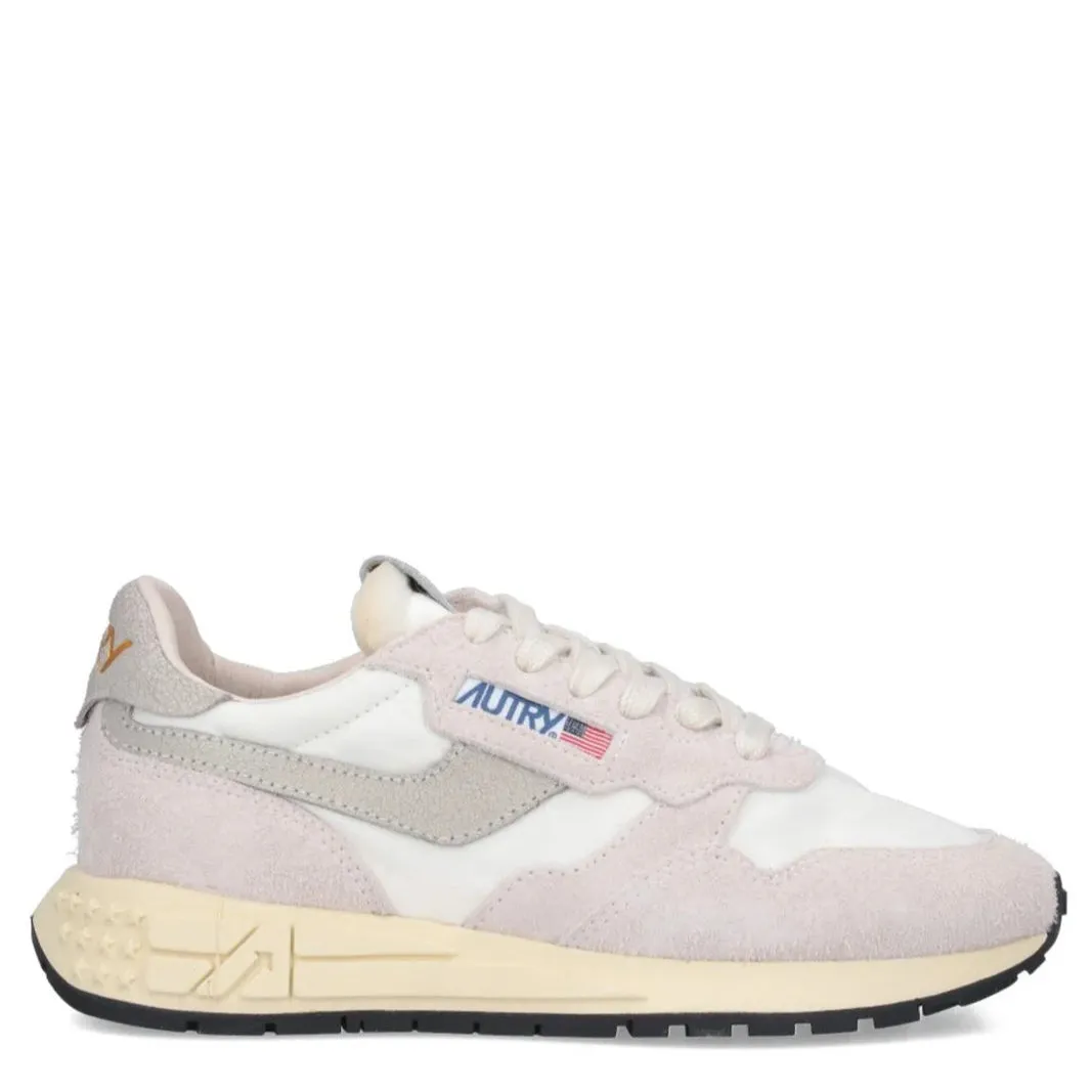 Reelwind Low Sneaker (White Nylon   Suede)