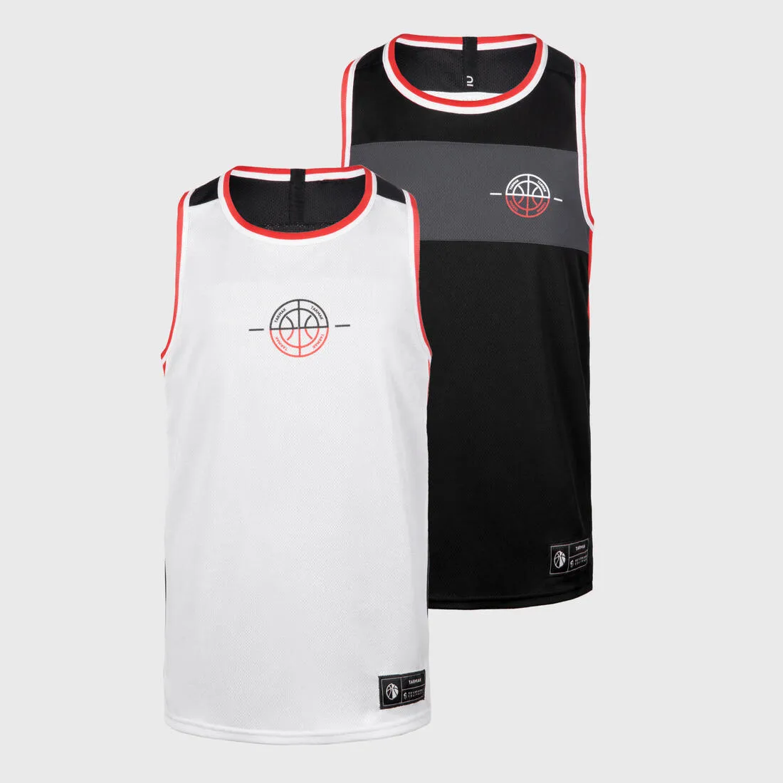 Reversible Sleeveless Basketball T-Shirt/Jersey T500R