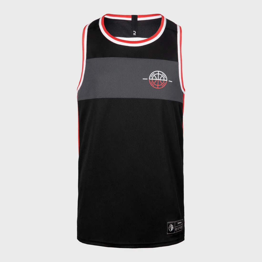 Reversible Sleeveless Basketball T-Shirt/Jersey T500R
