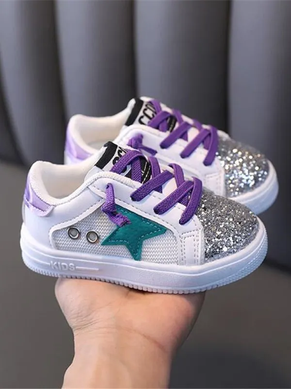 Rock Star Glam Glitter Sneakers by Bambino