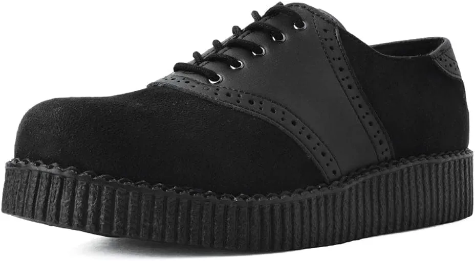 Saddle Oxford Creeper Shoes