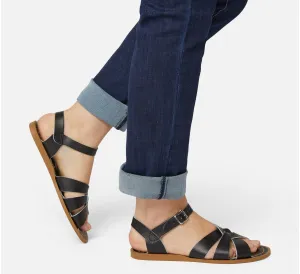 Saltwater Original Sandals in Black : Youth 3 to Women’s 11