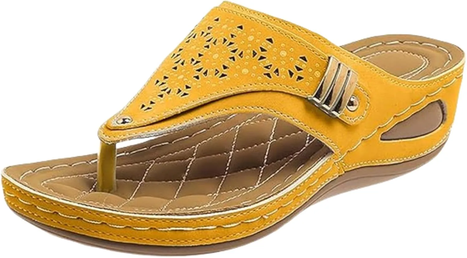 Sandals Women Dressy Summer Flat Cute Casual Beach Shoes Comfortable Orthopedic Slippers Orthotic Thong Flip Flops