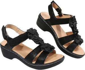 Sandals Womens Summer Wedge Sandals for Women Dressy Sandals Open Toe Sandal Women Platform Boho Beach Shoes Ladies