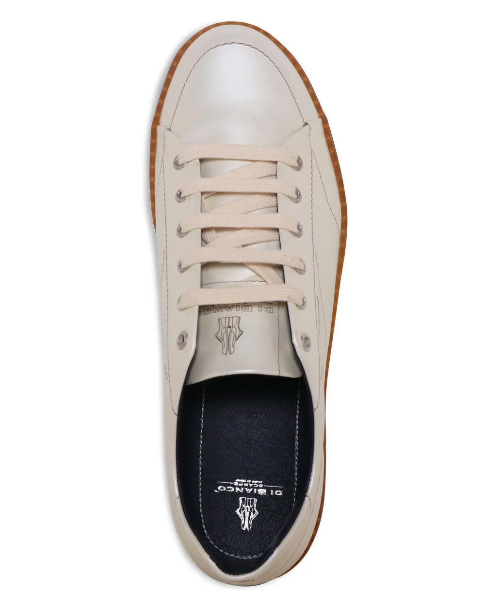Saraceno Laser Eternity Sneaker in White