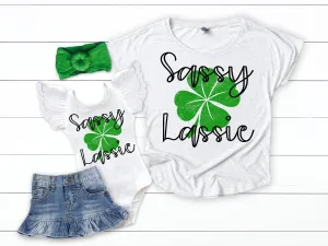 Sassy Lassie Mommy And Me Matching Tops