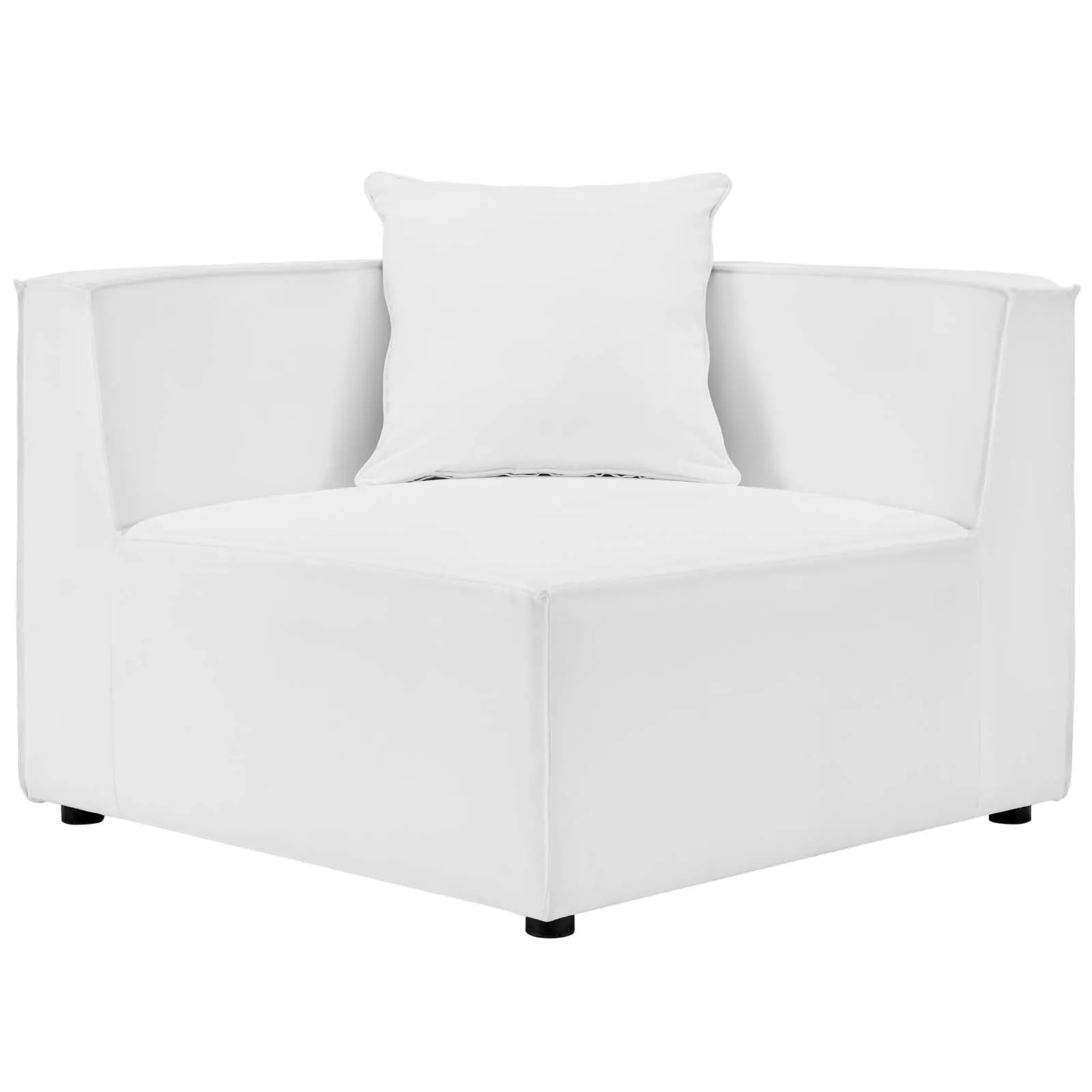 Saybrook Outdoor Patio Upholstered Loveseat and Ottoman Set