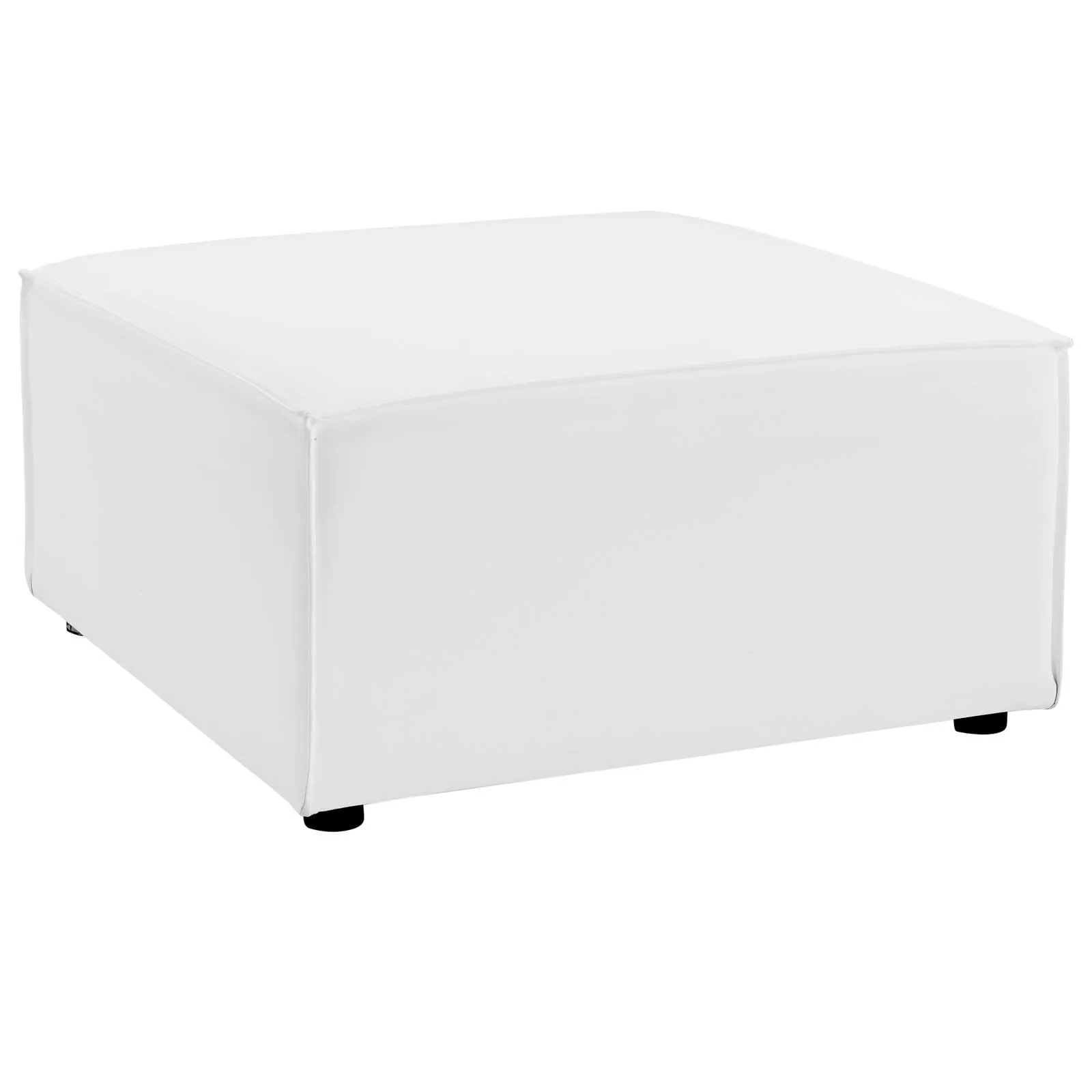 Saybrook Outdoor Patio Upholstered Loveseat and Ottoman Set