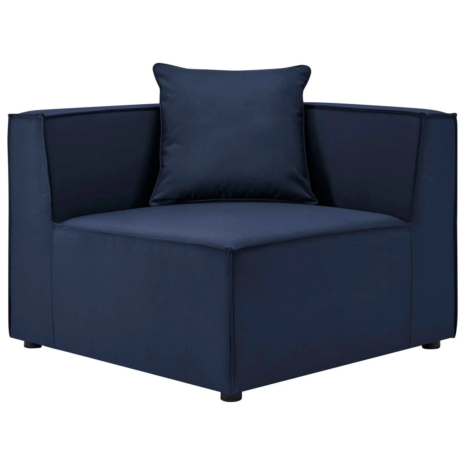 Saybrook Outdoor Patio Upholstered Loveseat and Ottoman Set
