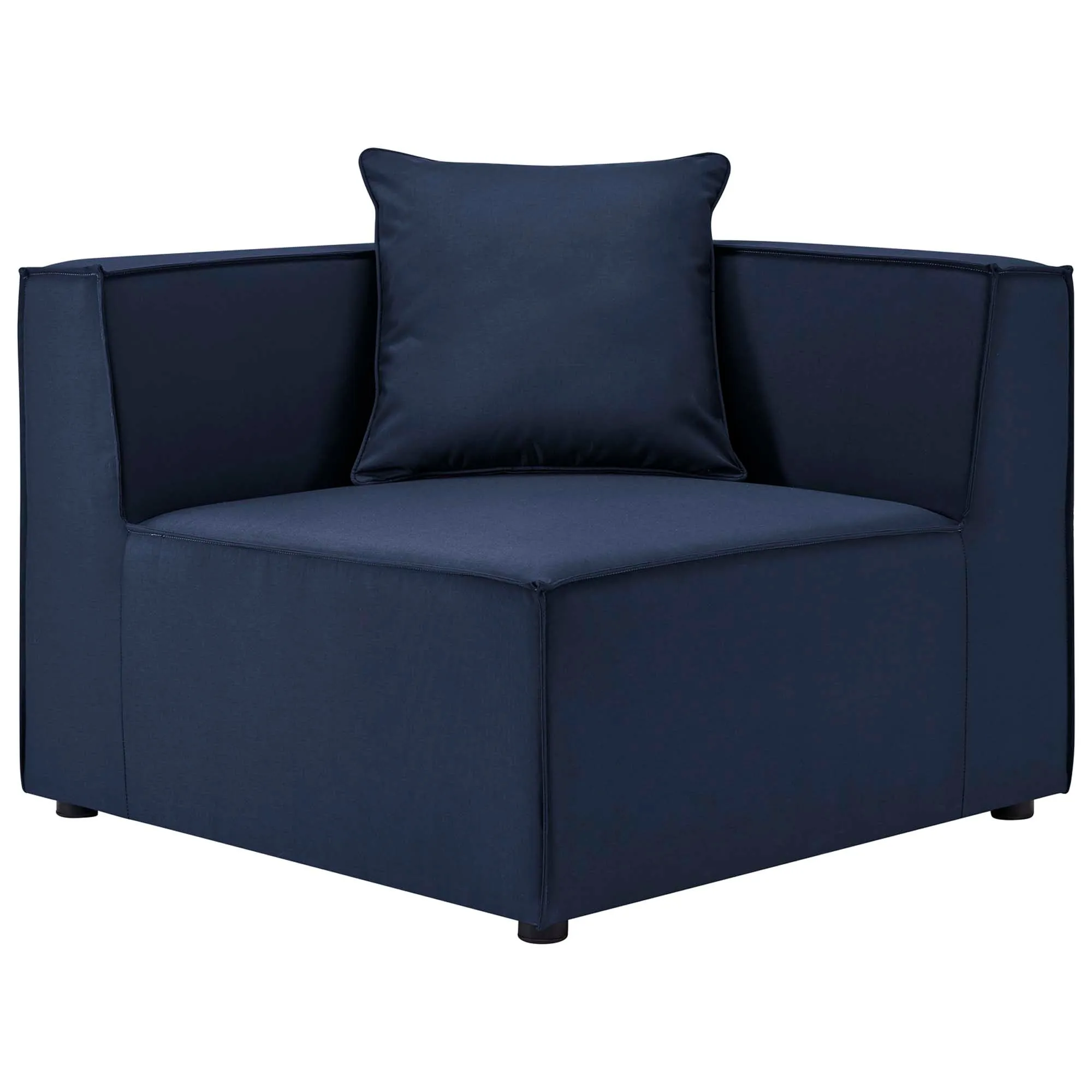 Saybrook Outdoor Patio Upholstered Sectional Sofa Corner Chair by Modway