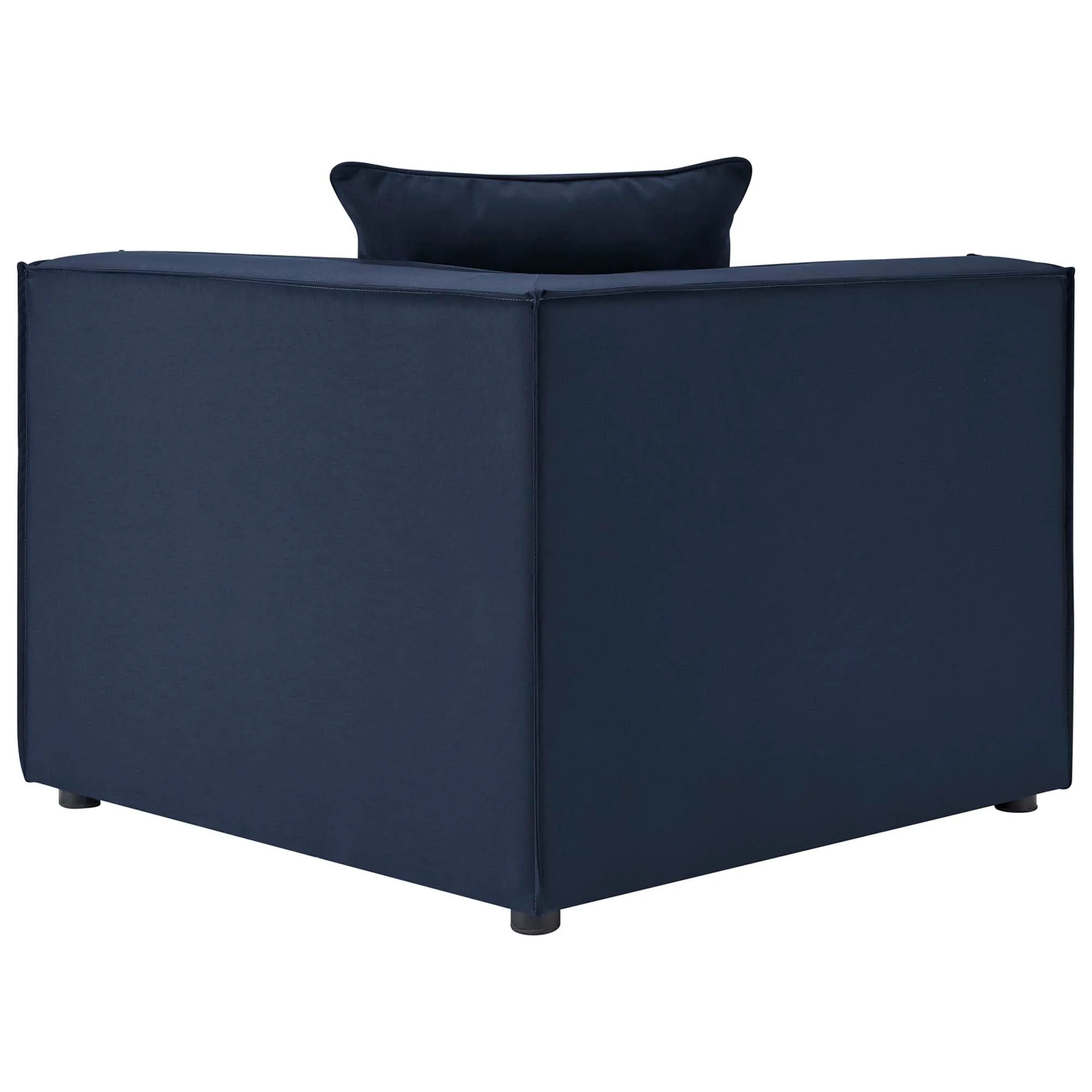 Saybrook Outdoor Patio Upholstered Sectional Sofa Corner Chair by Modway