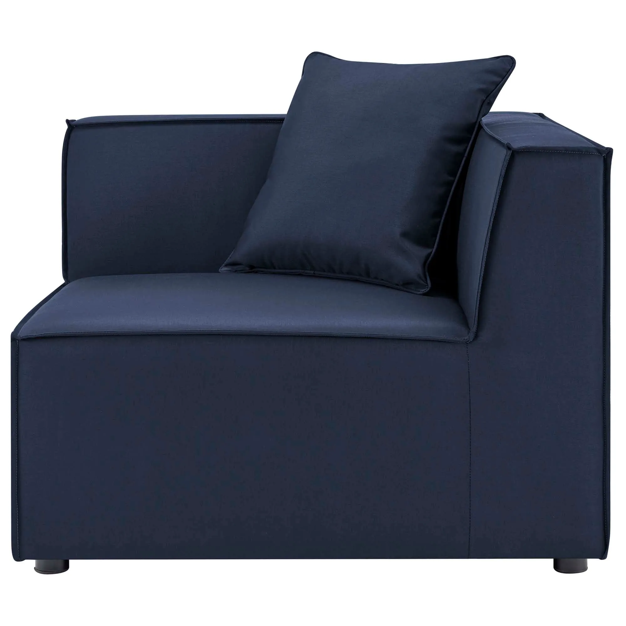 Saybrook Outdoor Patio Upholstered Sectional Sofa Corner Chair by Modway