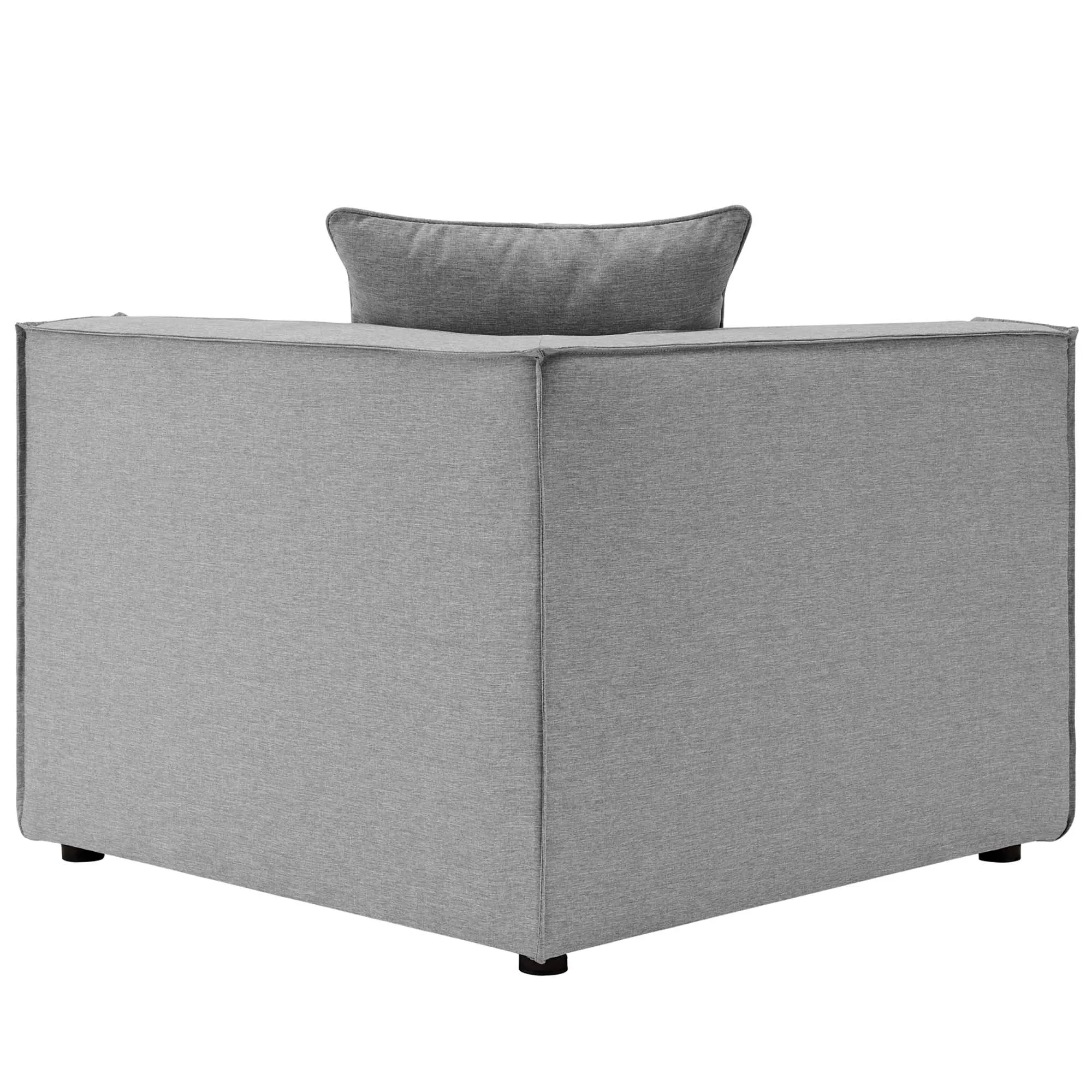 Saybrook Outdoor Patio Upholstered Sectional Sofa Corner Chair by Modway