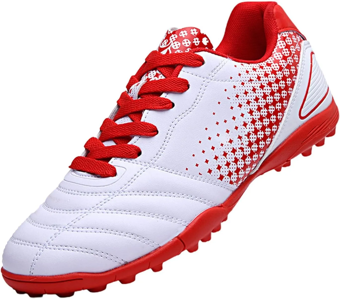 School Shoes for Girls Kids Youth Football Cleats Training Shoes Boys Girls Soccer Cleats Lace Up Cleats(Little Kid/Big