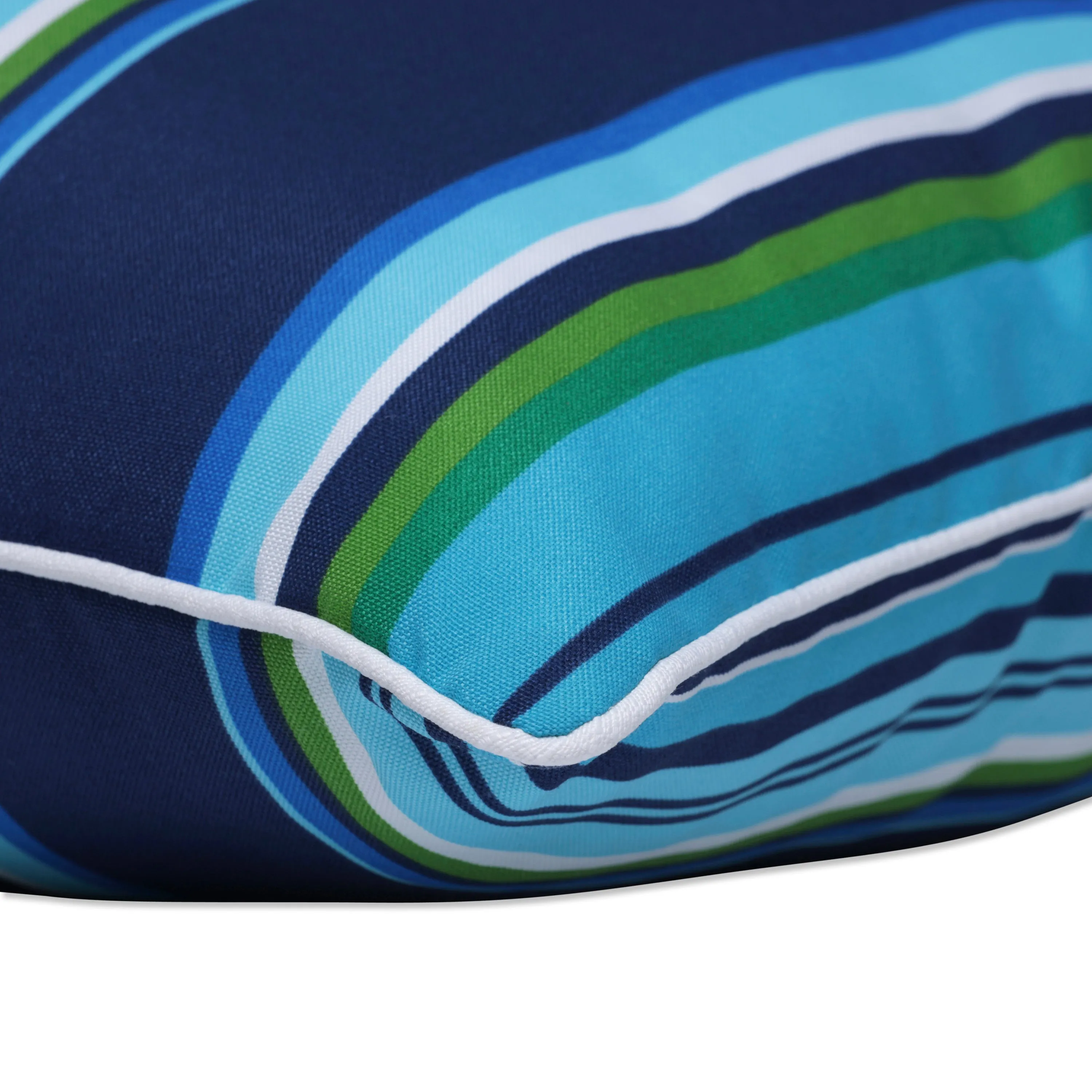 Sea Island Blue Over-Sized Rectangular Throw Pillow (Set Of 2)
