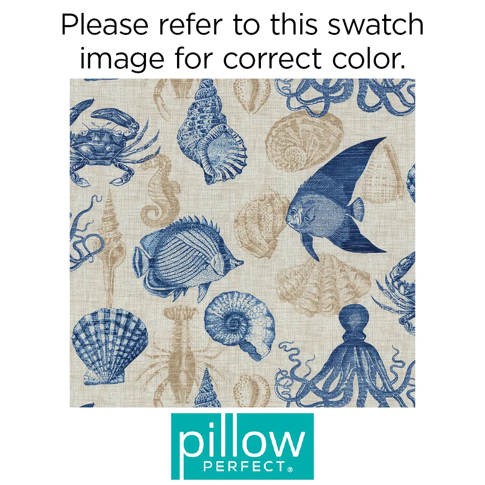 Sealife Marine Rectangular Throw Pillow (Set Of 2)