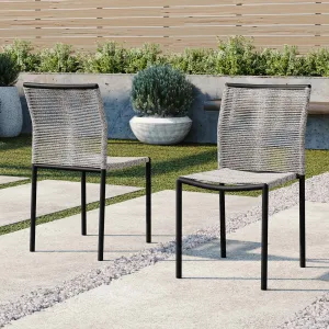 Serenity Outdoor Patio Chairs Set of 2 by Modway