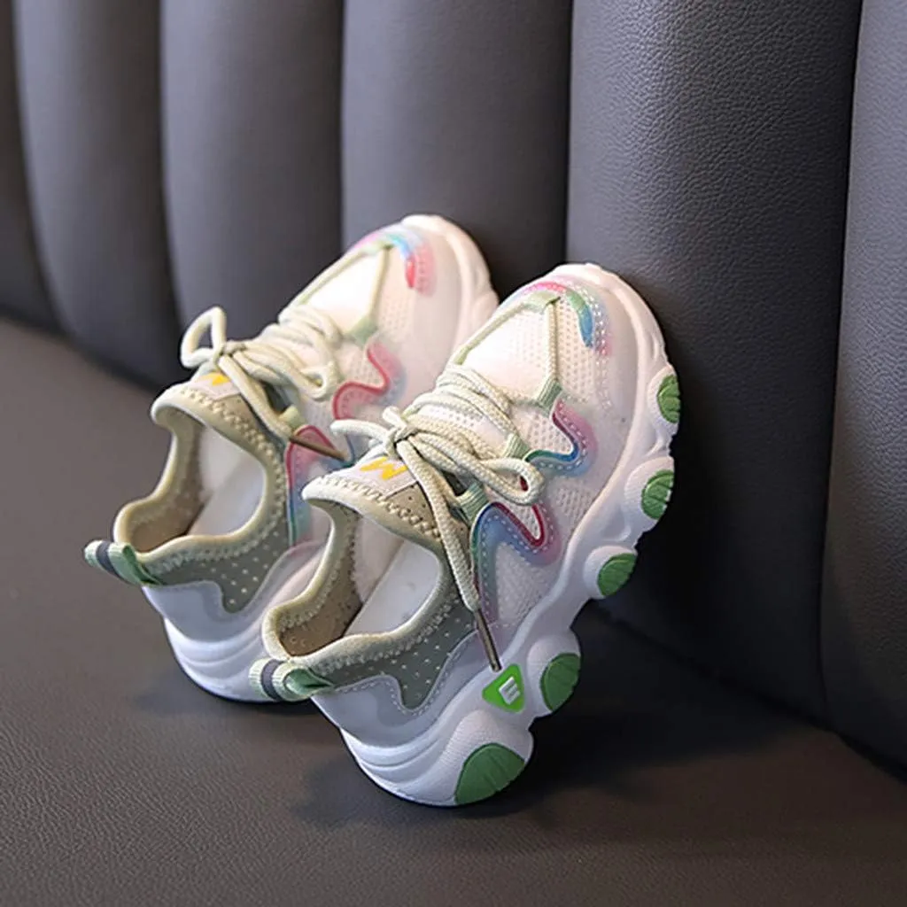 Shoes for Girls Baby Soft Up Shoes Toddler Breathable Infant Kids Girls Lace Mesh Baby Shoes Gift