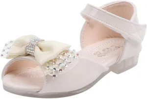 Shoes for Girls Comfortable PU Flats School Shoes for Girls Bowknot Party Princess Leather Shoes Sandals Ballerina Flats