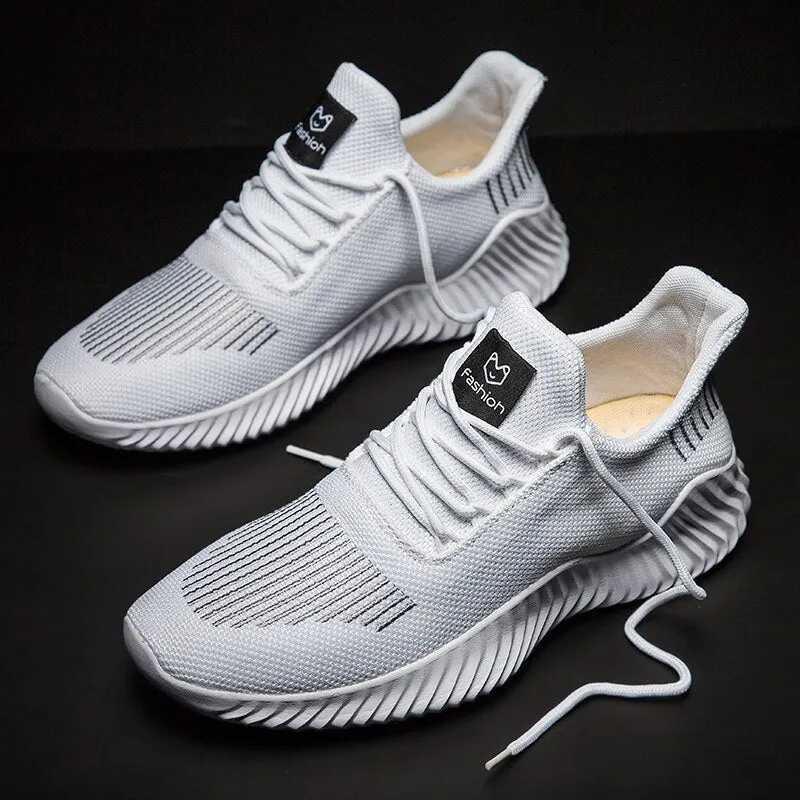 Shoes for Men Sneakers Mesh Breathable Running Sports Shoe Men Plus Size Casual Lightweight Walking Tenis Shoes Man Tennis Shoes