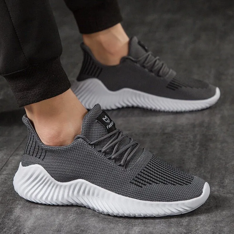 Shoes for Men Sneakers Mesh Breathable Running Sports Shoe Men Plus Size Casual Lightweight Walking Tenis Shoes Man Tennis Shoes