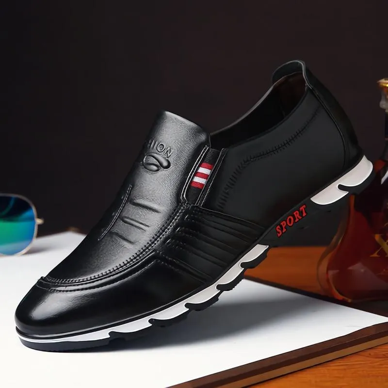 Shoes - Retro Style Men's Casual Leather Shoes