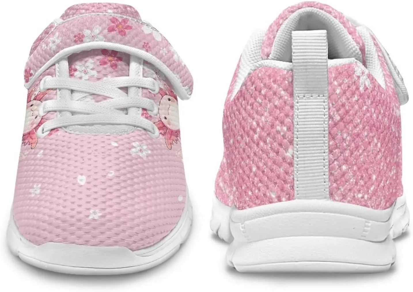 Showudesigns Running Shoes for Girls Boys Athletic Tennis Shoes Slip On School Sneakers