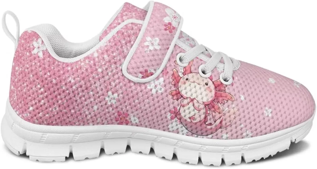 Showudesigns Running Shoes for Girls Boys Athletic Tennis Shoes Slip On School Sneakers