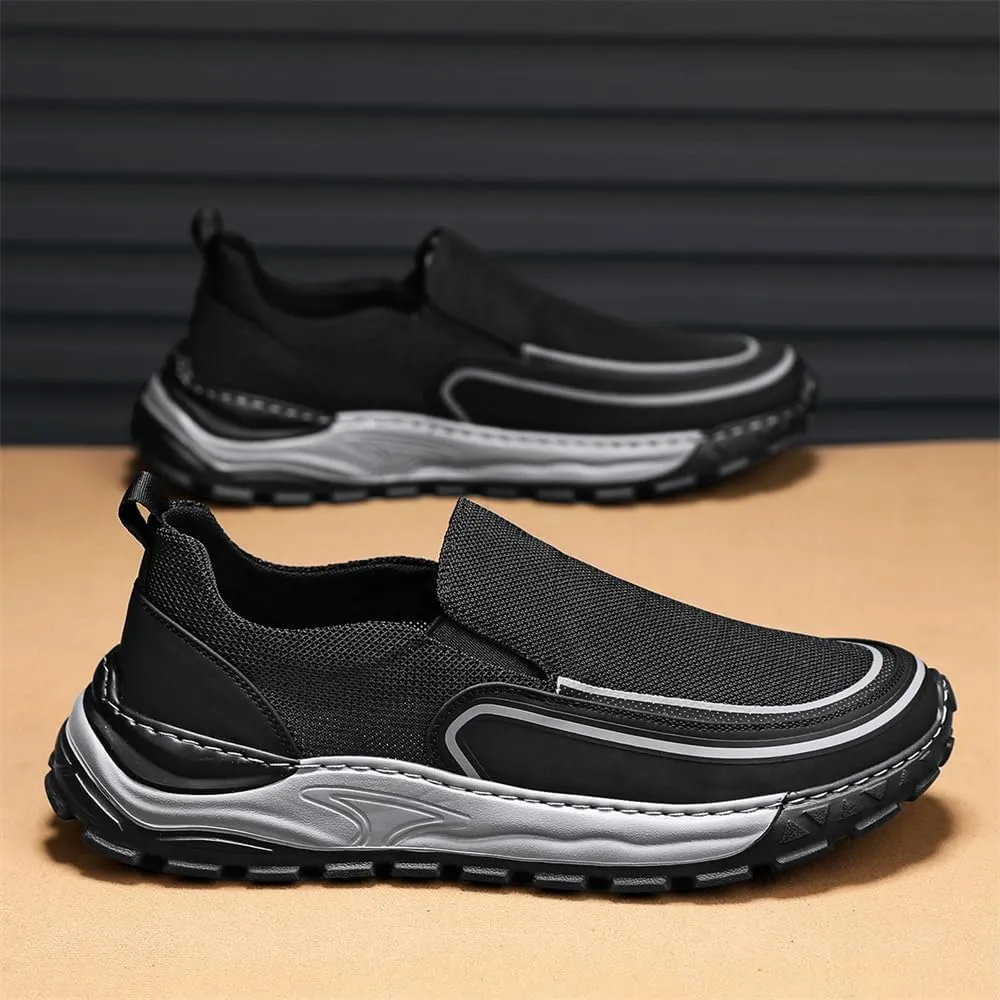 Slip On Low Top Sneakers for Men Casual Shoes Breathable Comfortable Walking Shoes Men's Driving Shoes
