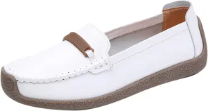 Slip On Women Comfort Walking Flat Loafers Casual Shoes Driving Loafers Walking Business Casual Dress Shoes for