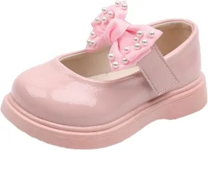 Slipper Kids Girl Girls Sandals Children Shoes Pearl Bow Tie Princess Shoes Dance Shoes Size 13 Slippers