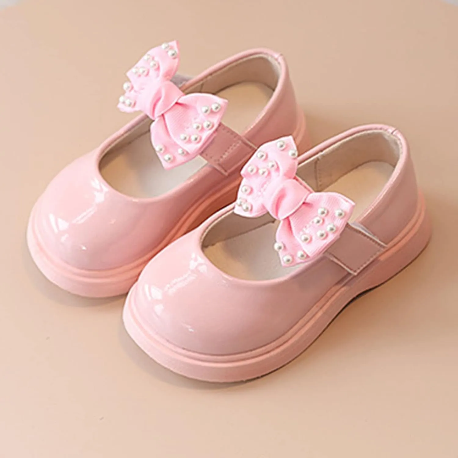 Slipper Kids Girl Girls Sandals Children Shoes Pearl Bow Tie Princess Shoes Dance Shoes Size 13 Slippers