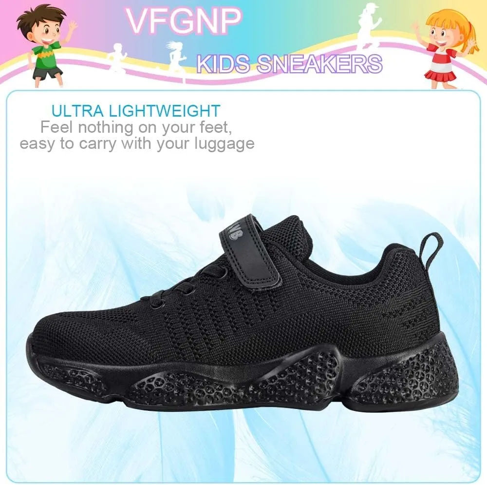Sneakers for Boys and Girls, Kids Tennis Running Shoes, Lightweight Breathable Sport Athletic Shoe